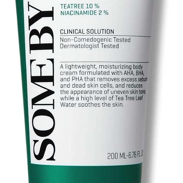 Some By Mi Aha.Bha.Pha Miracle Calming Body Lotion | 200ml | Refreshing Texture | Low Ph Formula | For Exfoliatin, Calming, Brightning Hypoallergenic Body Lotion