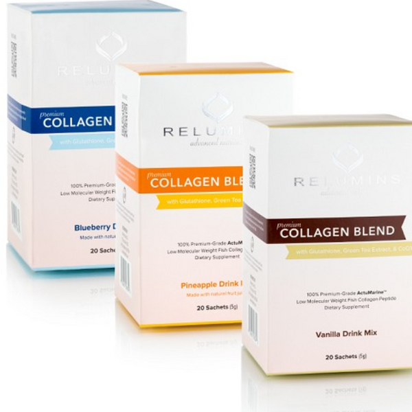 Relumins Advance White Premium Collagen Powder Drink – Marine Collagen with Glutathione & Antioxidants