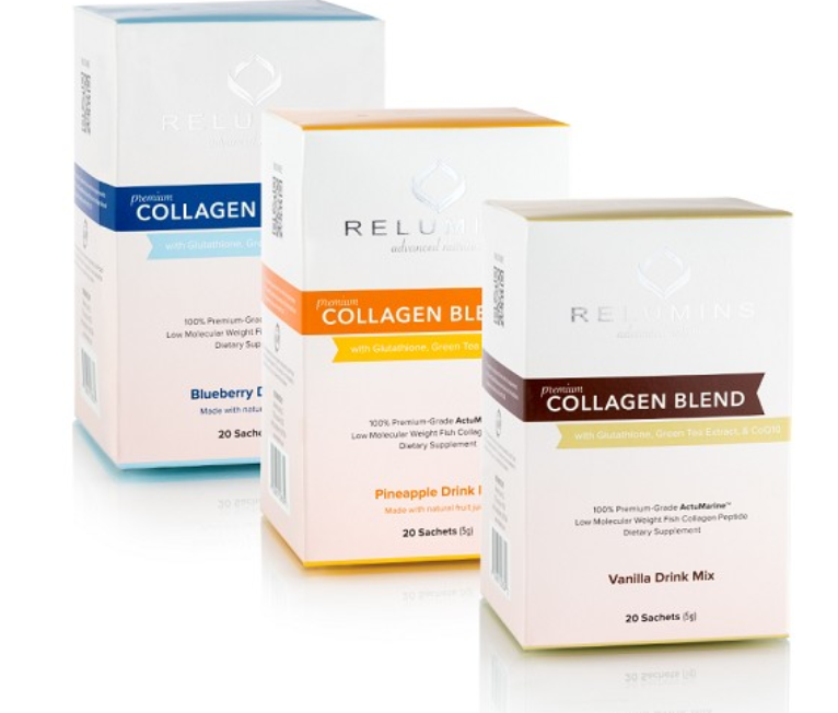 Relumins Advance White Premium Collagen Powder Drink – Marine Collagen with Glutathione & Antioxidants