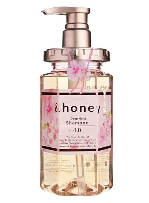 &Honey Deep Moist Shampoo 1.0 | Hydrating & Repair Shampoo for Dry Hair (440ml)