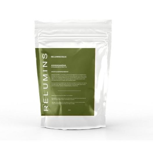 PurePowder Relumins Ashwagandha 50g – High Grade Withania Somnifera Root Powder