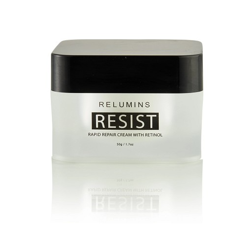 NEW! For visibly younger looking skin RELUMINS RESIST-Rapid Repair Cream with Retinol! FREE SAMPLE