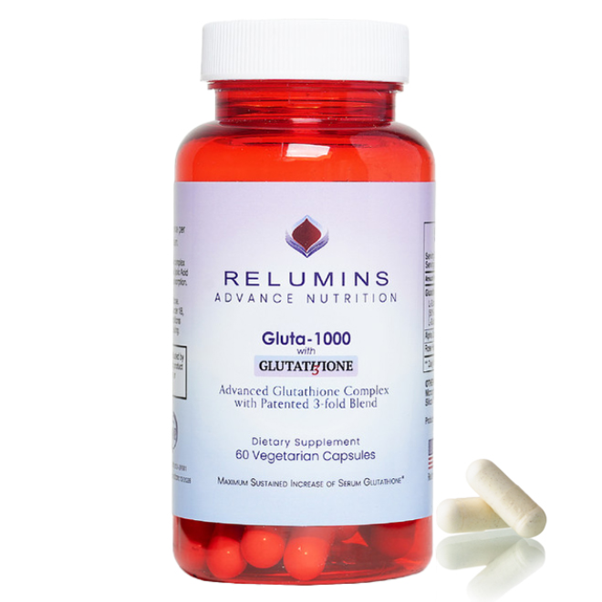 Relumins Tri-Form Glutathione Complex 1000mg – Liposomal, S-Acetyl & L – CBeauty