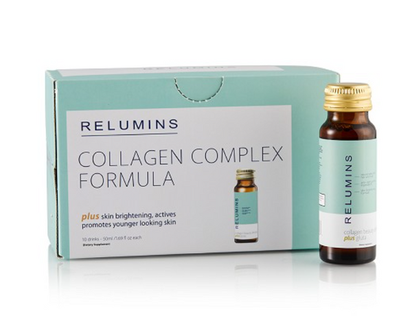 Relumins Beauty Collagen Drink Apple Flavor – Skin, Hair & Nail Support with Glutathione