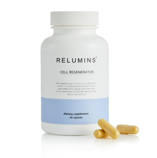 Relumins Cell Regenerator – NAD+, Nicotinamide Riboside & Fisetin Supplemen