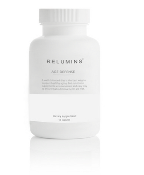 Relumins Age Defense Capsules – NAD+ Boosting Anti-Aging & Cellular Wellness Supplement